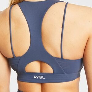 AYBL Core Sports Bra Sz L navy